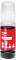A red ink refill bottle labeled KMP RED INK for Canon GI-53 R, with instructions and compatibility icons on the label.