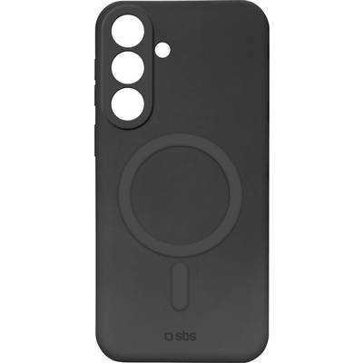 Black smartphone case with MagSafe ring, camera cutout, and 'sbs' logo on the back.