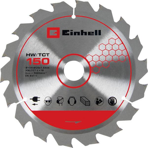 Einhell TCT SAWBL.M-THIN 150x20 18T Saw blade