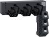 Schneider Electric GV2G3RA Three-phase busbar system, 63A, 3 outgoing points, right feed, 45mm distance Three-phase busbar system Black 1 pc(s)