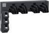 Schneider Electric GV2G4LA Three-phase busbar system, 63A, 4 outgoing points, left feed, 45mm distance Three-phase busbar system Black 1 pc(s)