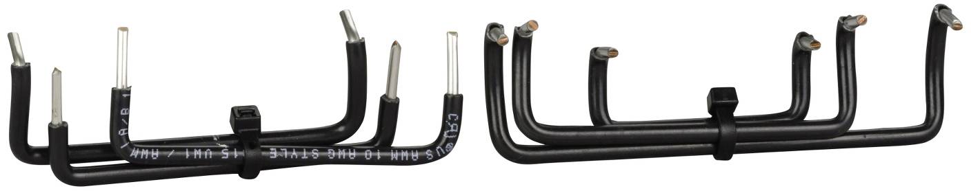 Set of black hex key wrench tool racks displaying metric sizes on white background, with several Allen keys inserted in each holder.