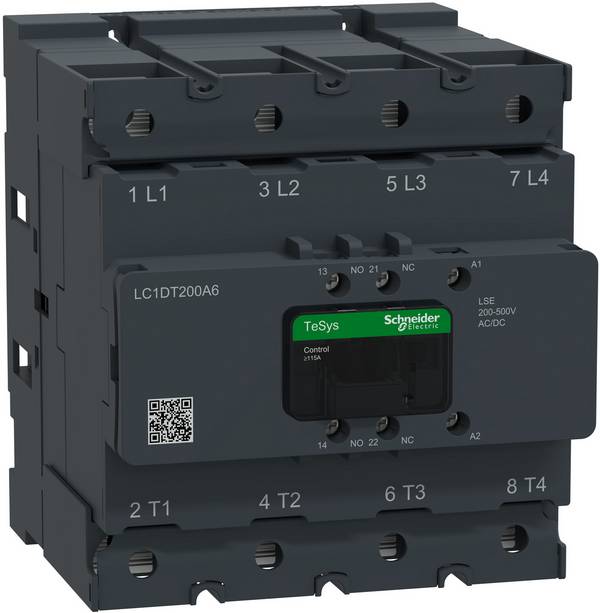 Schneider Electric LC1DT200A6LSE Electrical contactor 1 pc(s)