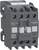 Grey Schneider Electric Easy TeSys Control contactor switch with labeled terminals and QR code, shown front view on white background.