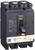 Schneider Electric EasyPact circuit breaker with toggle switch set to OFF, showing 3-pole 100B model and rating label 63A/400C.