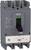 Gray Schneider Electric EasyPact circuit breaker with ON/OFF switch and technical labels, shown front view on white background.