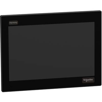 Black Schneider Electric Harmony touchscreen panel with blank display<br>