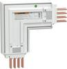 Schneider Electric ITSC400GS42EOE Angled box, I-Line Track, 400A, copper, 3L+N+PE (PE 50%CU), IP42, length (280 x 280mm), external neutral, white RAL9003 Angled box White 1 pc(s)