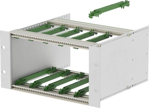 TRU COMPONENTS BGT/X 24340.PI-BN_SET 19" rack 269.24 x 241.2 x 132.5  Aluminium Aluminium (natural) 1 pc(s)