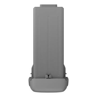 Gray rectangular electronic battery or cartridge with a rounded base, shown front view on a white background.