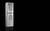 Tall silver server cabinet with vented front panels and a small logo, shown on a black background.