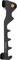 Black Fiskars Xseries tool with an orange release button and multiple hook-like notches, shown isolated on a white background.