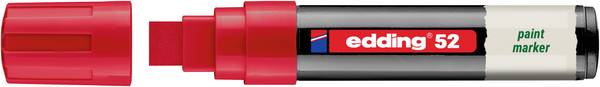 Edding 52 EcoLine 4-52-002 Paint marker Red 4 mm, 15 mm