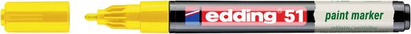 Edding 51 EcoLine 4-51-005 Paint marker Yellow 1 mm, 2 mm