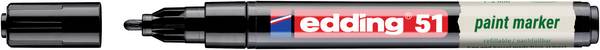 Edding 51 EcoLine 4-51-001 Paint marker Black 1 mm, 2 mm