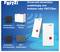 Advertising graphic: FRITZ! devices connect with multimedia/connection socket and router or ONT/cable modem; text: 'Universally applicable, independent of provider or FRITZ!Box'.