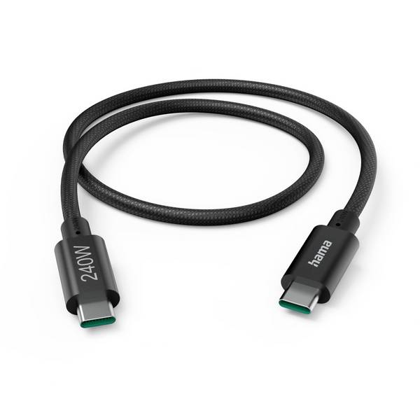 Hama USB-C cable USB 3.2 1st Gen USB-C® plug 1.5 m Black 00201702