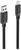 Black Hama USB cable with a standard USB-A connector on one end and a micro-USB connector on the other.