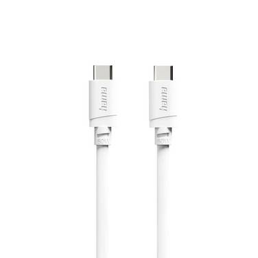 Hama USB charging cable USB 2.0 USB-C® plug 2 m White 00201809