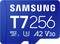 Samsung T756 microSD card with 256 GB capacity, U3, A2, V30 speed ratings.