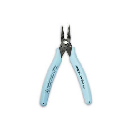 Blue-handled Weller wire cutters/pliers shown on a white background<br>