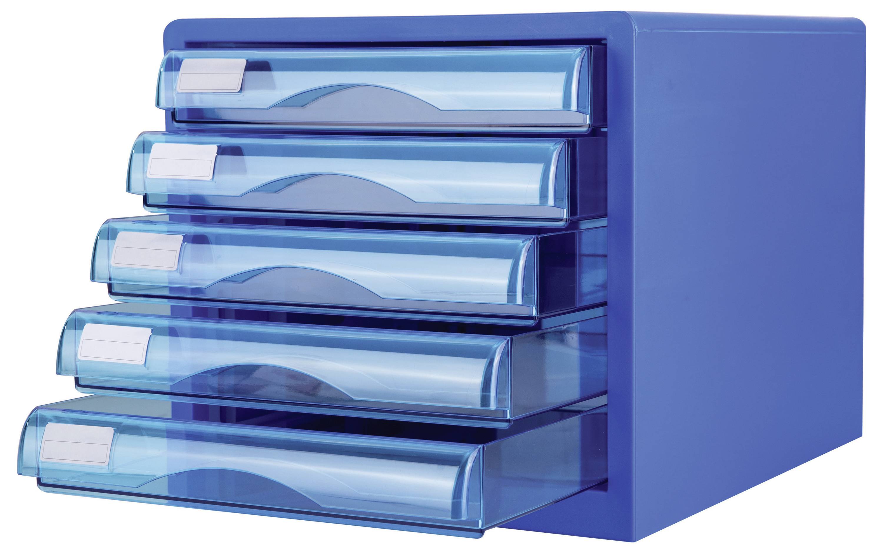DELI D360235 Desk drawer box A4 No. of drawers: 5-3