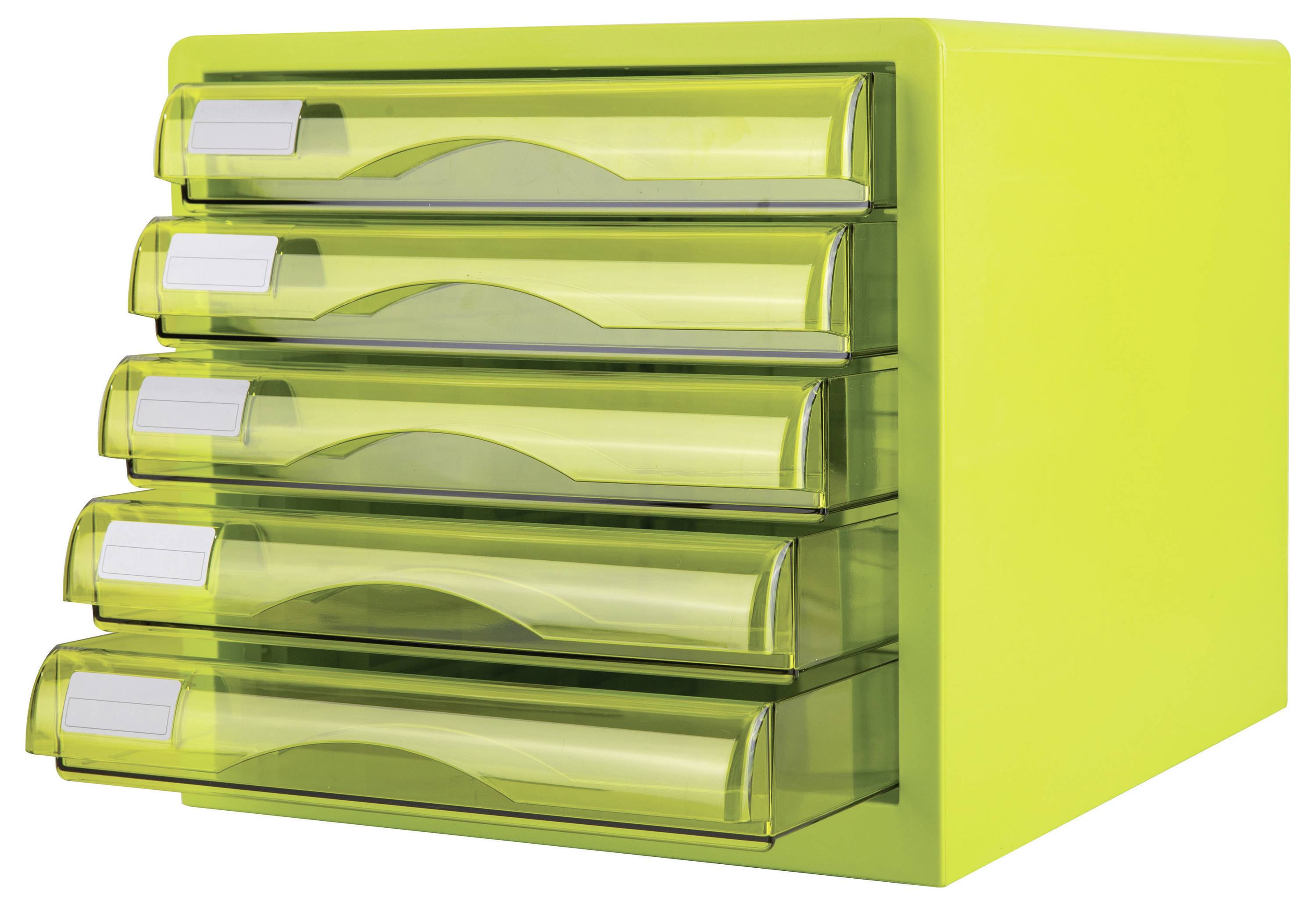 DELI D360254 Desk drawer box A4 No. of drawers: 5-3