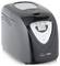 Black bread maker appliance with a digital control panel and viewing window on top.