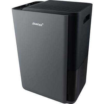 Compact black and gray Steba appliance with a vented top and front door, shown on a plain white background.<br>