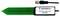 Sensor probe labeled Senseca Soil Moisture/Bodenfeuchte DX 721-100 with green stake and cable for measuring soil moisture.