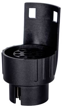 KAMAR E1338-B Trailer adapter [7-pin socket - 13-pin plug] Plastic