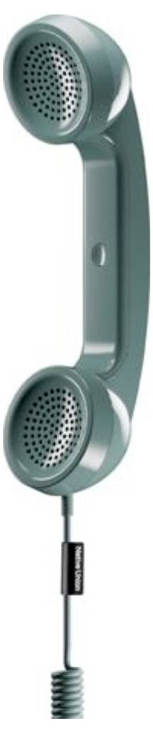 Native Union POP Phone On-ear headphones Corded (1075100) Green Mobile phone-1