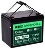 Green Cell GC-AGM12V75AH-J VRLA AGM 75 Ah 12 V 1 pc(s)