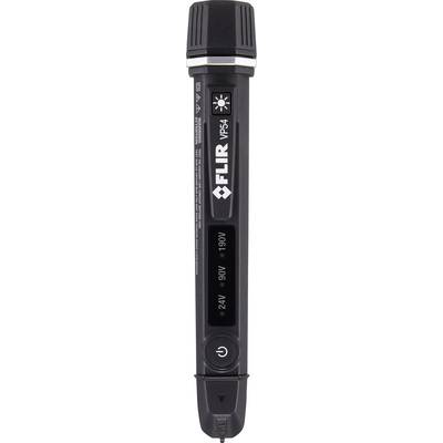 FLIR VP54 voltage tester pen with LCD and power button, labeled for 24V, 90V, and 190V detection.