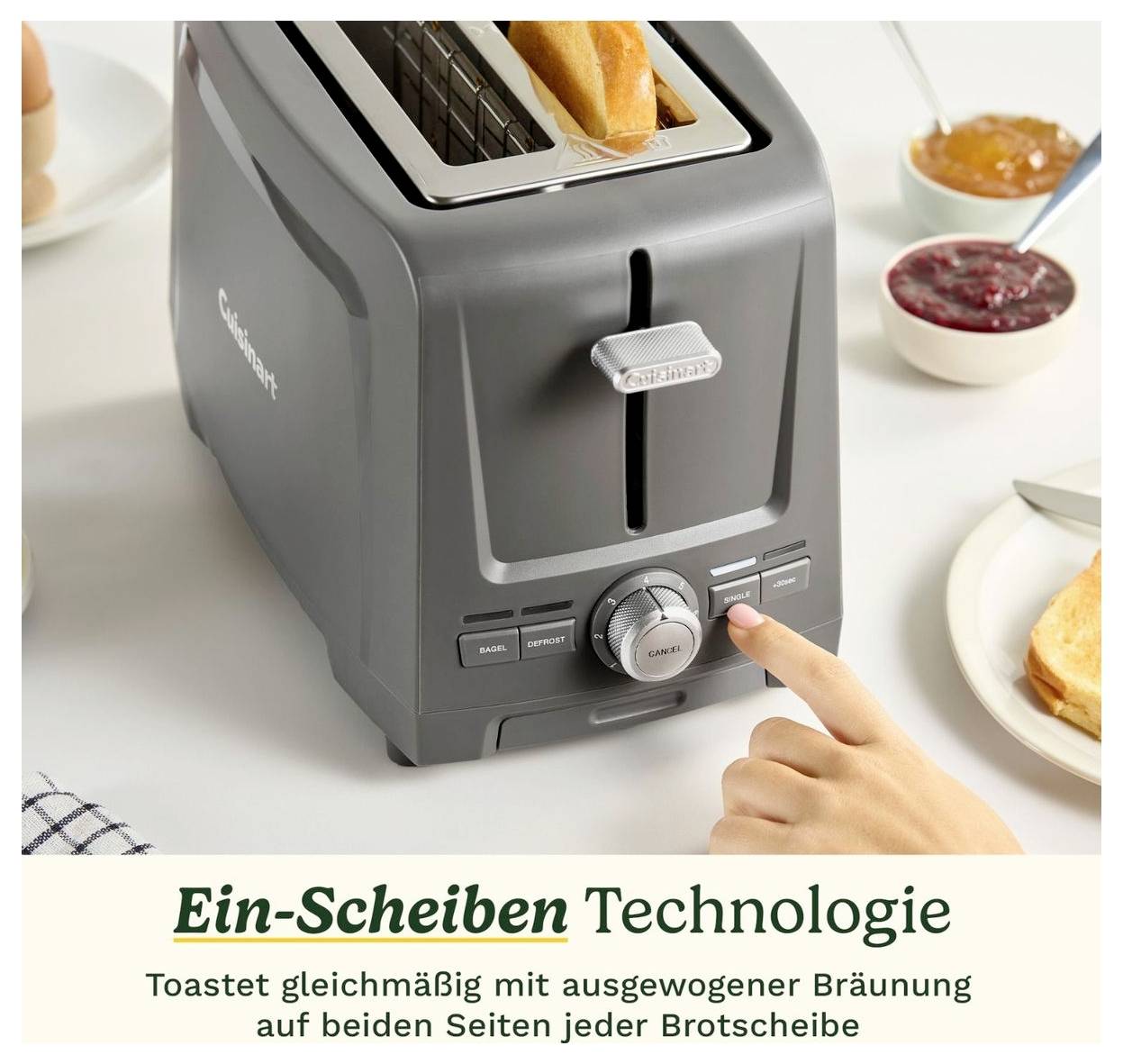 Cuisinart CPT1200E Toaster Grey, Silver-8