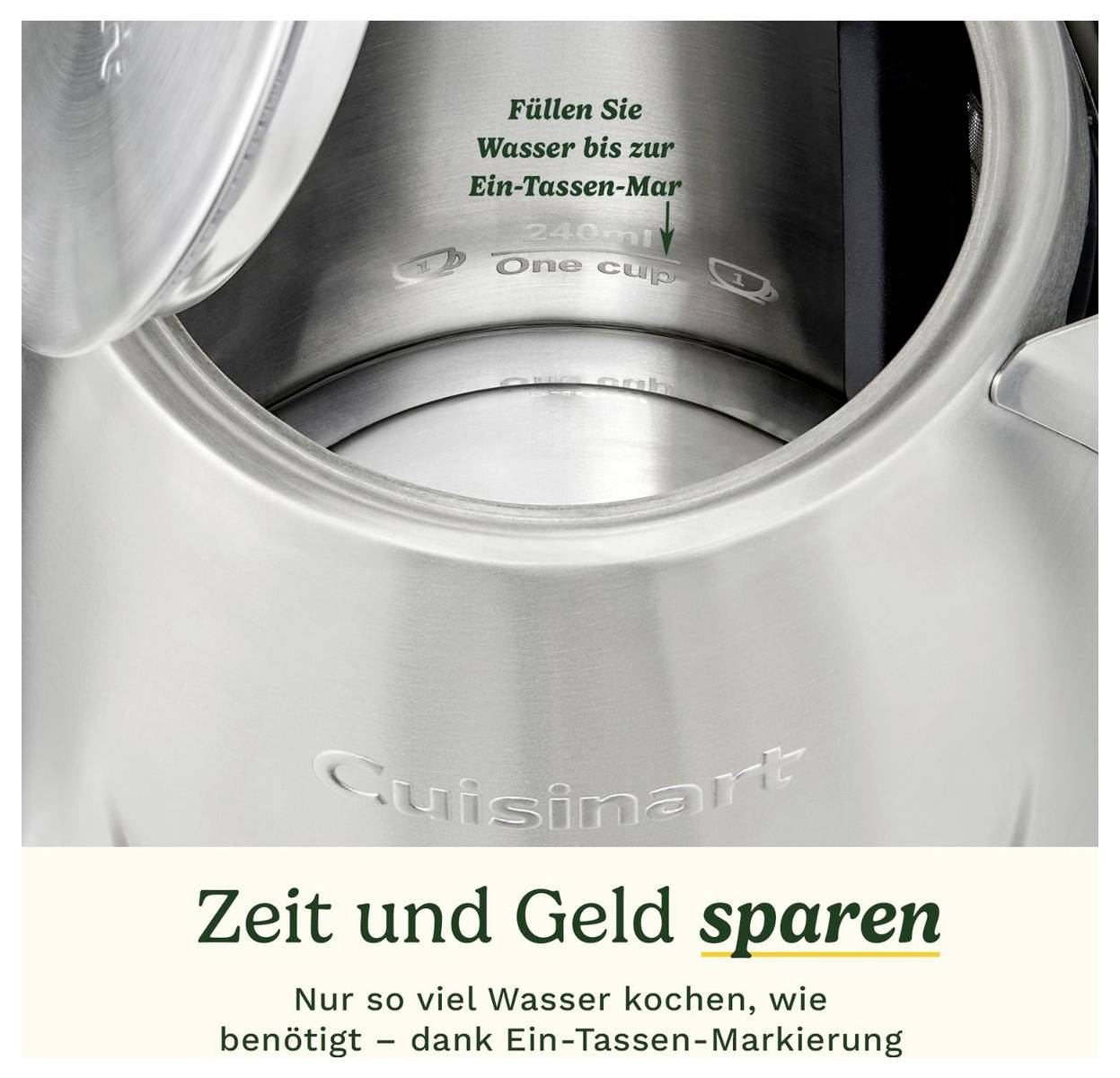 Cuisinart JK1600E Kettle Stainless steel Capacity: 1.5 l-2