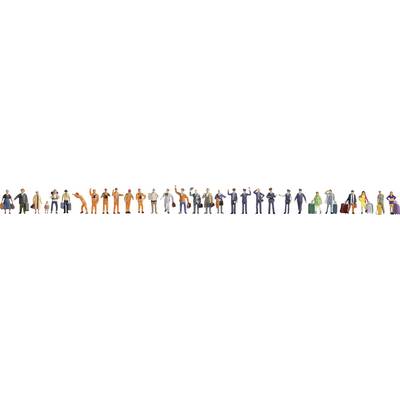 A row of diverse people of different ages and occupations standing side by side, representing a broad community.