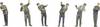 NOCH N 3D Master train driver steam engine Standing