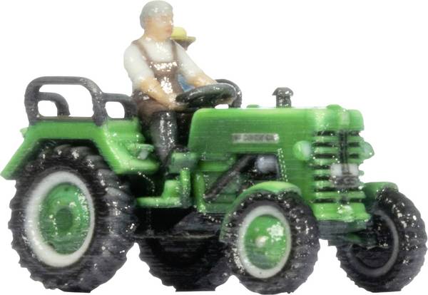 NOCH 0037609 N Car MC Cormick Tractor, hand-colored, green