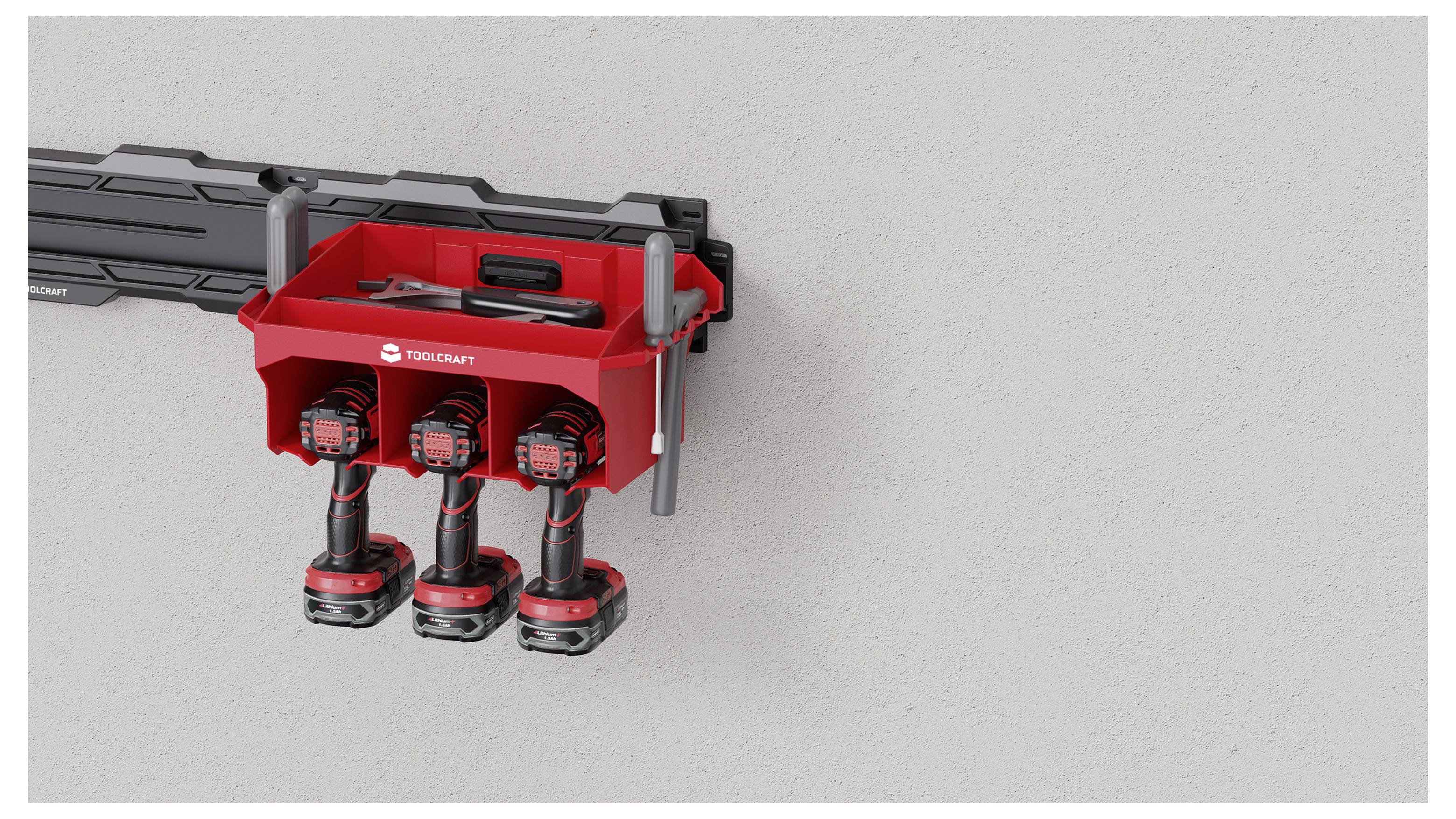 TOOLCRAFT TO-11321850 TOOLCRAFT wall mounting set essential pro 1 pc(s)-14