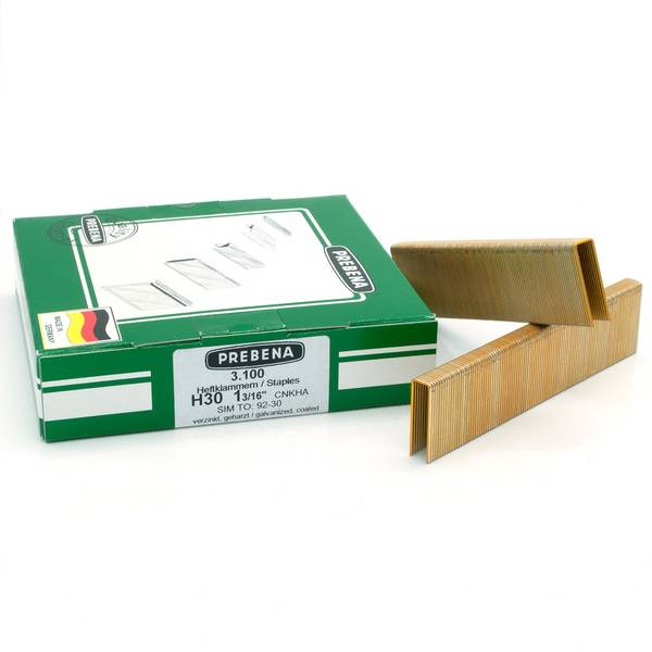 Prebena H30CNKHA Staples set 3100 pc(s) Dimensions (L x W) 30 mm x 8.60 mm
