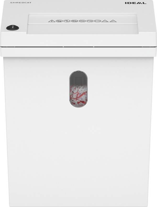 Krug & Priester IDEAL SHREDCAT 8100 Document shredder 10 sheet Particle cut 5 x 30 mm P-4 20 l Also shreds Paper clips, Staples, Credit cards
