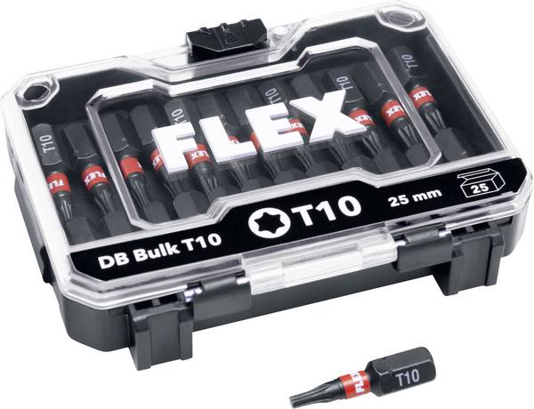 Flex DB Bulk T10-25mm  VE25 534154 Bit set