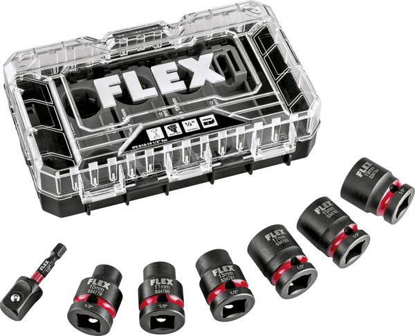Flex IPS D10-19 1/2" Set Nut driver set    534707