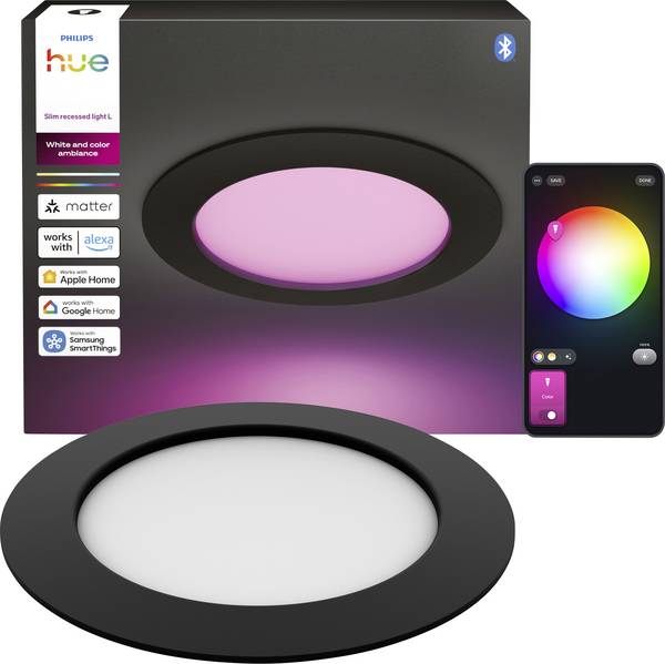 Philips Hue Hue LED recessed light 8721103109415 1er-Pack 0.5 W Warm white to cool white