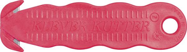 KLEVER KCJ-1R <br> KLEVER<br> KCJ-1R<br> Kutter<br> Retractable knife<br> Red, 10 pc(s) 10 pc(s)