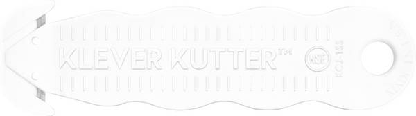 KLEVER KCJ-1SSWX <br> KLEVER<br> KCJ-1SSWX<br> Kutter NSF Food Zone™<br> Retractable knife<br> White, 10 pc(s) 10 pc(s)