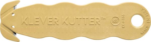 KLEVER KCJ-1SSYX <br> KLEVER<br> KCJ-1SSYX<br> Kutter NSF Food Zone™<br> Retractable knife<br> Yellow, 10 pc(s) 10 pc(s)