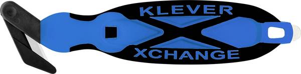KLEVER KCJ-XC-30B <br> KLEVER<br> KCJ-XC-30B<br> XChange™ 30<br> Retractable knife<br> Blue-black, 10 pc(s) 10 pc(s)