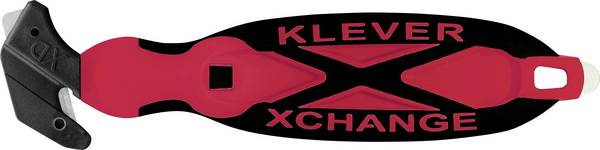 KLEVER KCJ-XC-65R <br> KLEVER<br> KCJ-XC-65R<br> XChange™ 65<br> Retractable knife<br> Red-black, 10 pc(s) 10 pc(s)